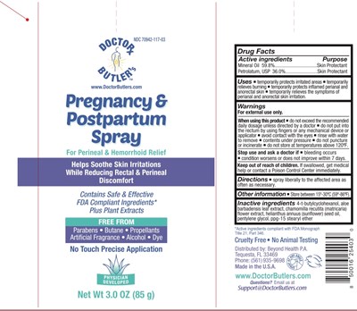 Label (Dr Butler Preg And Post 3 Oz)